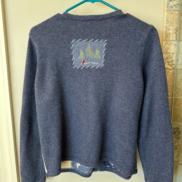 Croft & Barrow Christmas Sweater with zipper - Picture 2 of 8